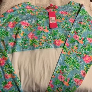 Lilly Pulitzer Disney Collection  Long Sleeve Shirt Medium.